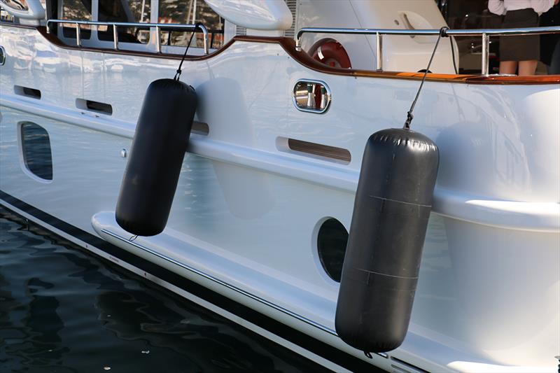 DEFENDA™ inflatable superyacht fenders at METSTRAD photo copyright Barrow Internationa taken at  and featuring the Marine Industry class