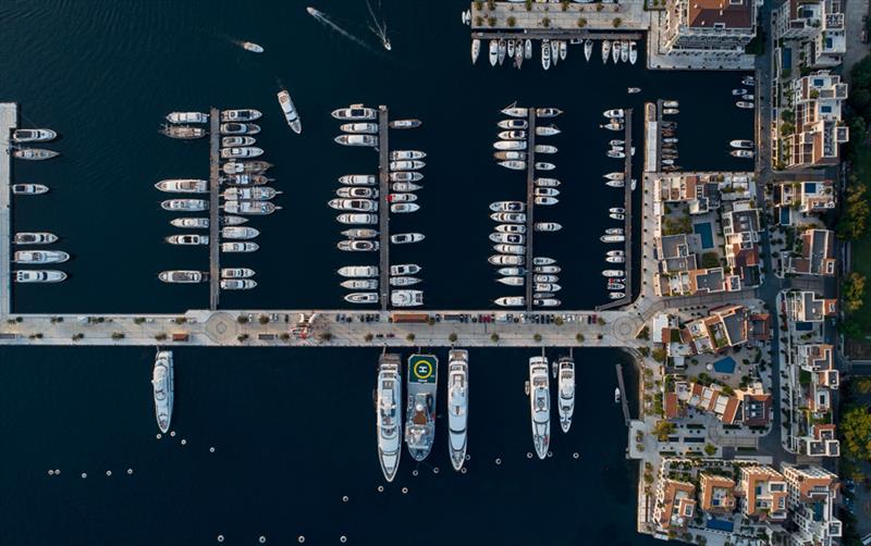 A striking 2019 summer season for Porto Montenegro photo copyright Sand People taken at  and featuring the Marine Industry class
