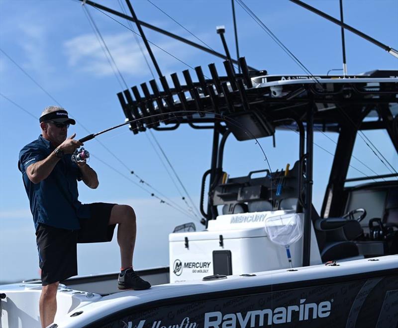 Captain Arik Bergerman and his Caliente Fishing Team photo copyright Liza Dukino taken at  and featuring the Marine Industry class