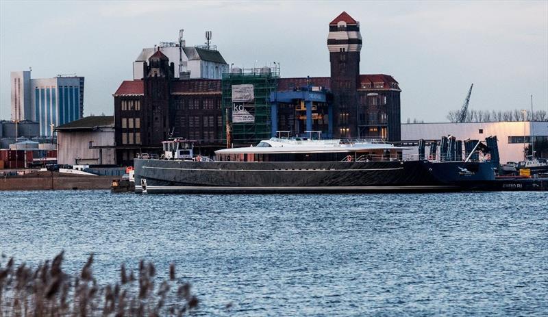 Royal Huisman project 400 - Sea Eagle II photo copyright Jurjen van 't Verlaat taken at  and featuring the Marine Industry class