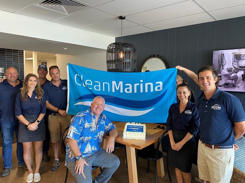 Gold Coast City Marina & Shipyard team photo copyright Clare Wray taken at  and featuring the Marine Industry class