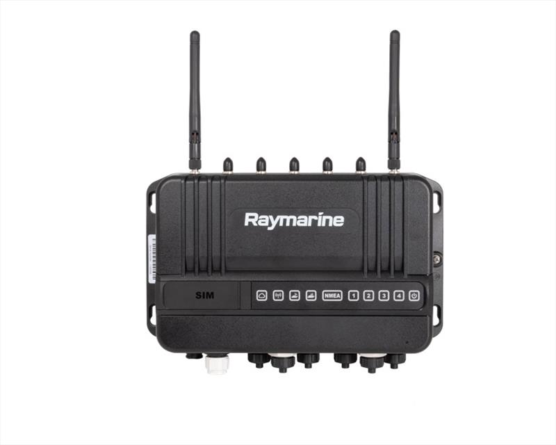 YachtSense Link with antennas front photo copyright Raymarine taken at  and featuring the Marine Industry class