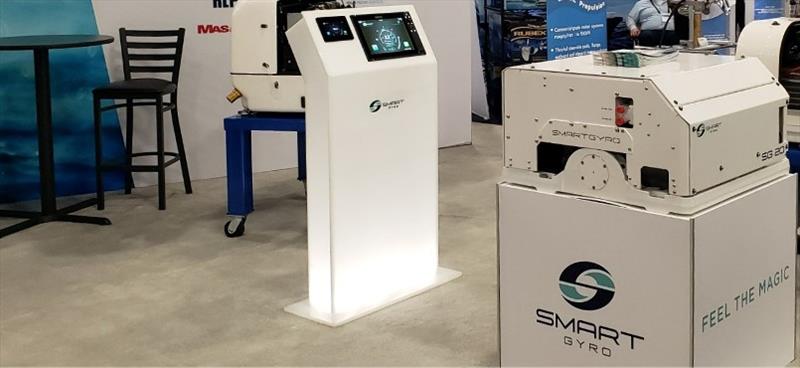 The Smartgyro SG20 on the Yanmar Booth at Miami - photo © Smartgyro