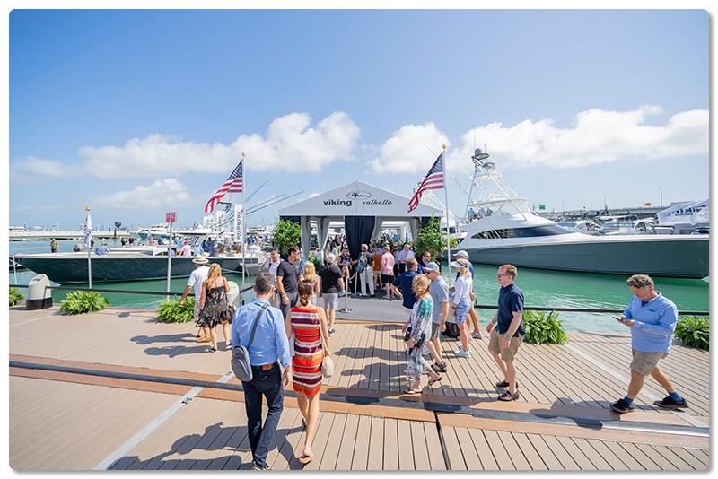 Fantastic February Boat Shows at Viking Yachts - photo © Viking Yachts