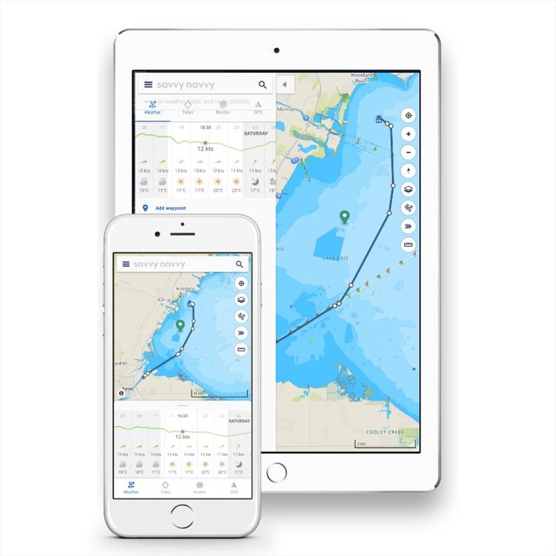 savvy navvy weather chart photo copyright savvy navvy taken at  and featuring the Marine Industry class