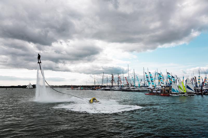 Flyboarder - Southampton International Boat Show photo copyright British Marine taken at  and featuring the Marine Industry class