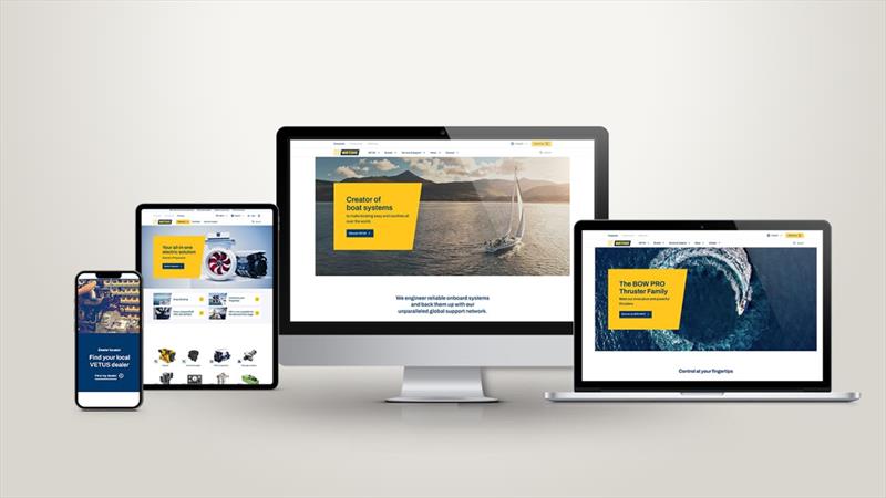 Vetus launches new website photo copyright Vetus taken at  and featuring the Marine Industry class