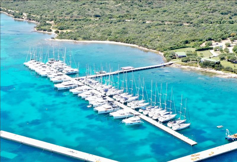 The Marina of Cala dei Sardi in the Gulf of Cugnana (Olbia) photo copyright NSS Yachting taken at  and featuring the Marine Industry class