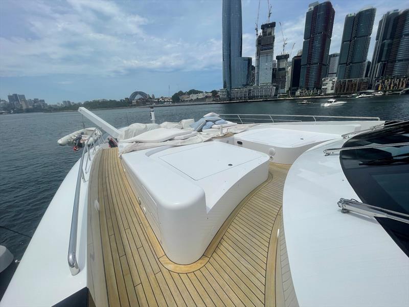 54-metre (177-foot) charter yacht at The Yard, Brisbane for refit works under the expert craftsmanship of O'Neills Shipwrights photo copyright ATL Composites taken at  and featuring the Marine Industry class