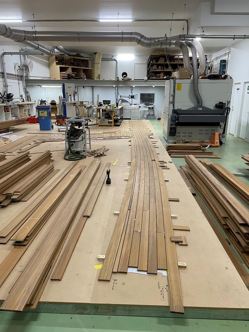 ATL Composites has contributed to a massive teak deck replacement on a popular charter superyacht photo copyright ATL Composites taken at  and featuring the Marine Industry class