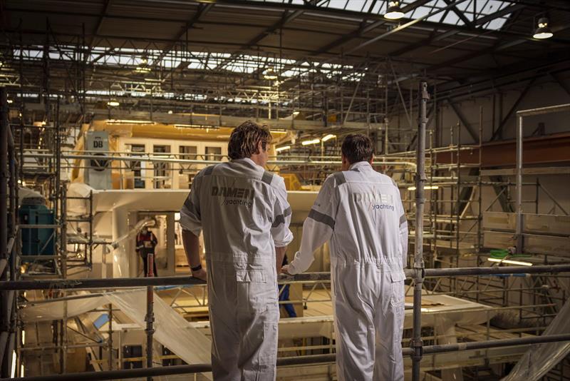Into the build - Interview with Andrew Tree photo copyright Damen Yachting taken at  and featuring the Marine Industry class