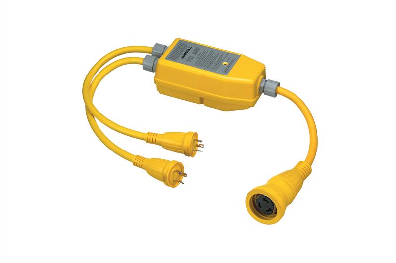 Hubbell Marine YQ230 Intelligent Y Adapter - photo © Hubbell