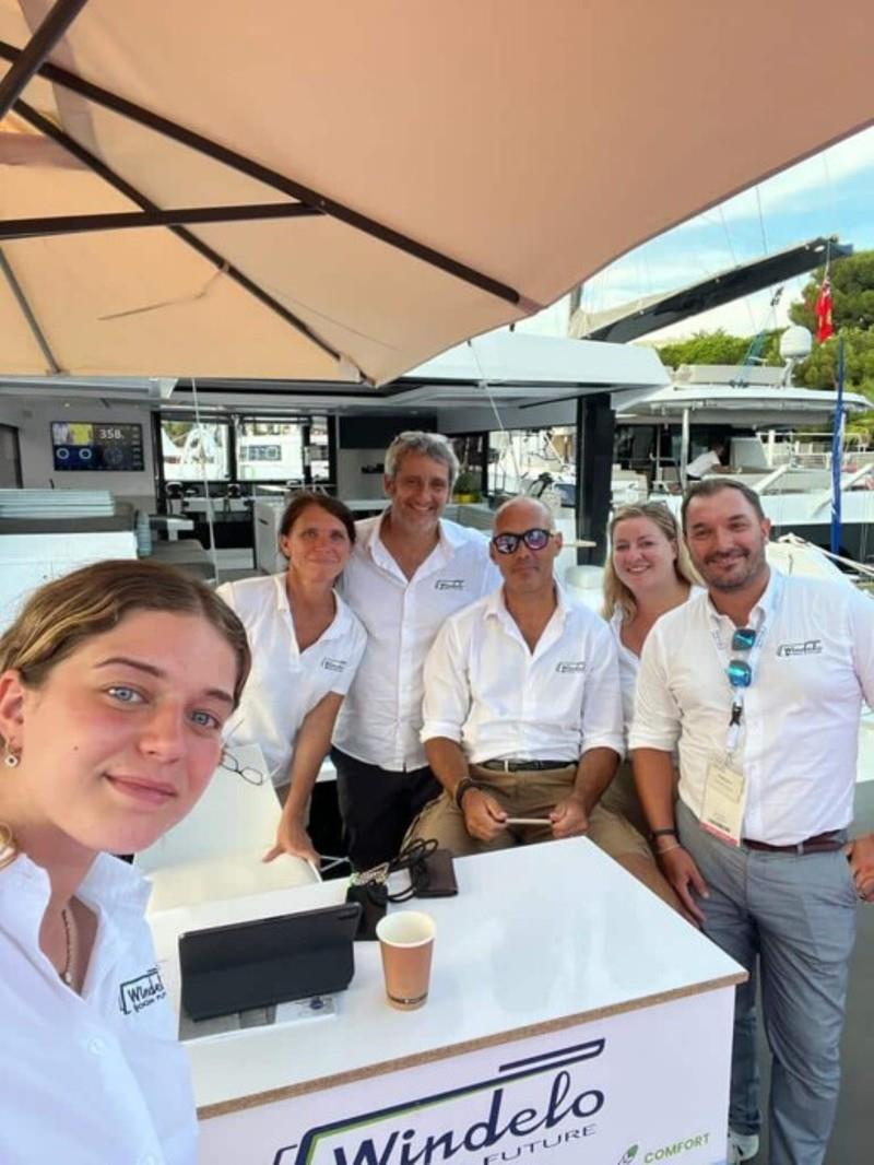 Windelo at Cannes Yachting Festival 2022 photo copyright Windelo Catamaran taken at  and featuring the Marine Industry class