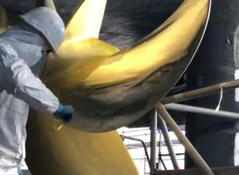 PropOne is Emana Yachting's propeller coating of choice for reliability and performance photo copyright PropOne taken at  and featuring the Marine Industry class