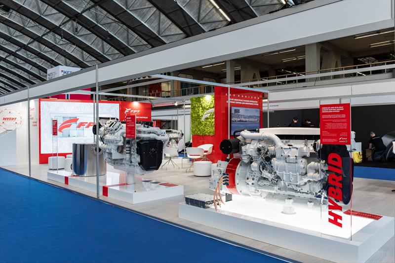 FPT Industrial stand at Metstrade photo copyright FPT Industrial taken at  and featuring the Marine Industry class