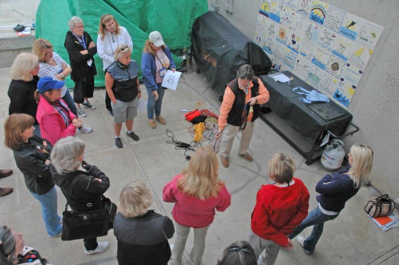 Do you know the right way to heave a line? It's one of the subjects on deck for this year's Sailing Convention for Women photo copyright Sailing Convention for Women taken at  and featuring the Marine Industry class