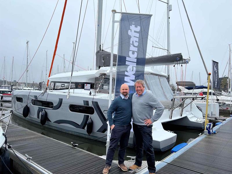 Nigel Colley (M.D. Sea Ventures) and Rob Cross (M.D. Atlantic Yachts) - Excess photo copyright Colburt Marine Group taken at  and featuring the Marine Industry class