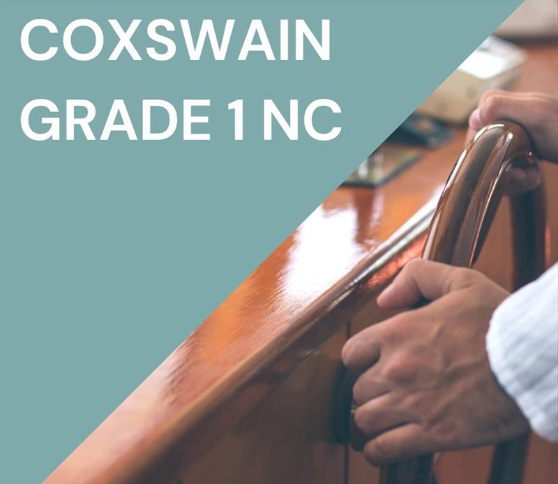 Coxswain Grade 1 NC photo copyright AIMEX taken at  and featuring the Marine Industry class