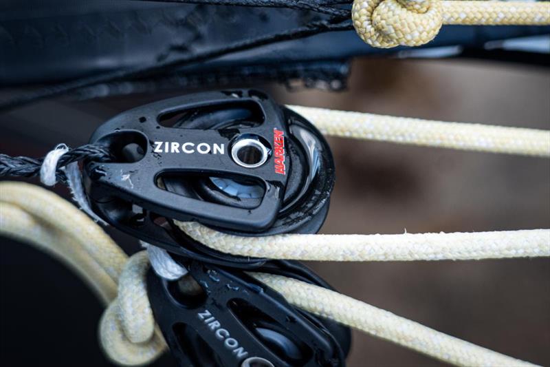 Zircon - Trim in high definition photo copyright Harken taken at  and featuring the Marine Industry class