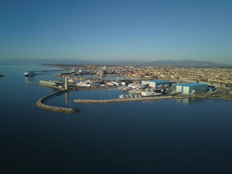 Lusben facilities in Livorno photo copyright Lusben taken at  and featuring the Marine Industry class