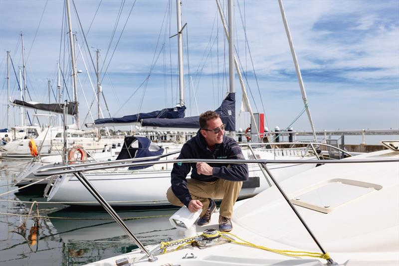 Airline pilot sets sights on the seas with Tracket photo copyright Stephen Ferris taken at  and featuring the Marine Industry class