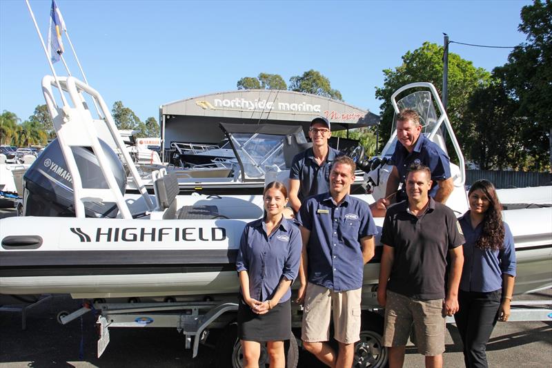 Northside Marine Highfield Team photo copyright Highfield Boats taken at  and featuring the Marine Industry class