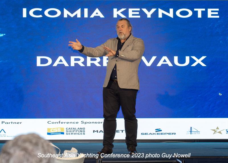 Darren Vaux, Keynote Speaker, SEA Yachting Conference  - photo © Guy Nowell