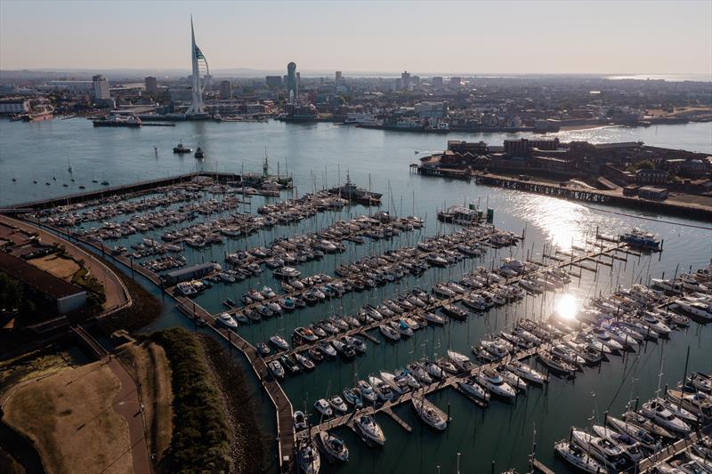 Haslar Marina photo copyright Boatfolk taken at  and featuring the Marine Industry class
