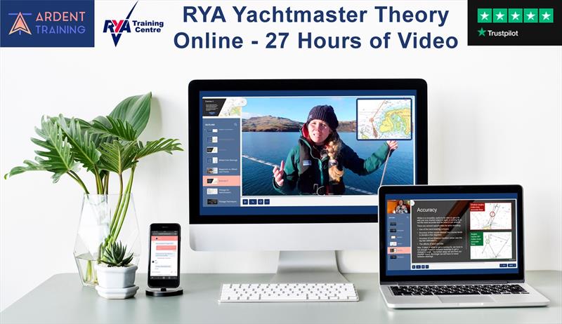 Ardent Training launches online RYA Yachtmaster Theory Course photo copyright Ardent Training taken at  and featuring the Marine Industry class