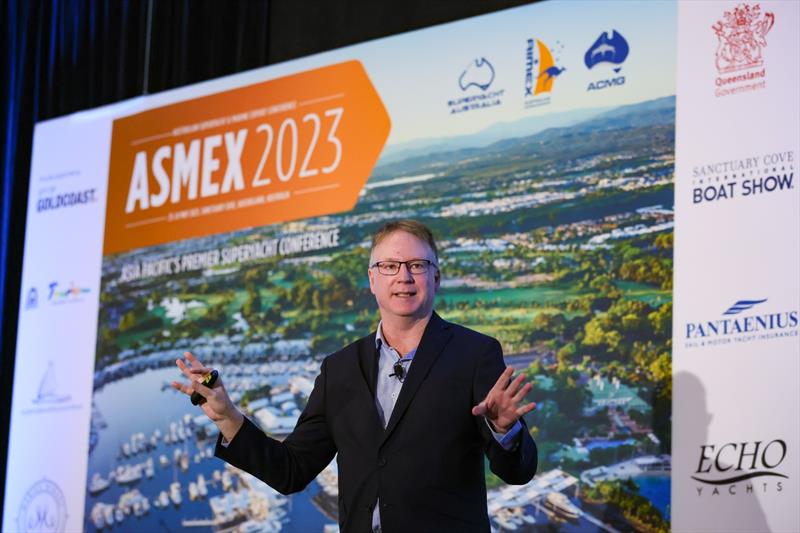 Peter Munckton, Chief Economist, Bank of Queensland photo copyright Salty Dingo taken at  and featuring the Marine Industry class