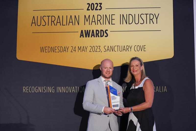 'The 2023 Marketing Strategy of the Year Award,' won by Seahub Software Presented by Sanctuary Cove International Boat Show photo copyright Salty Dingo taken at  and featuring the Marine Industry class