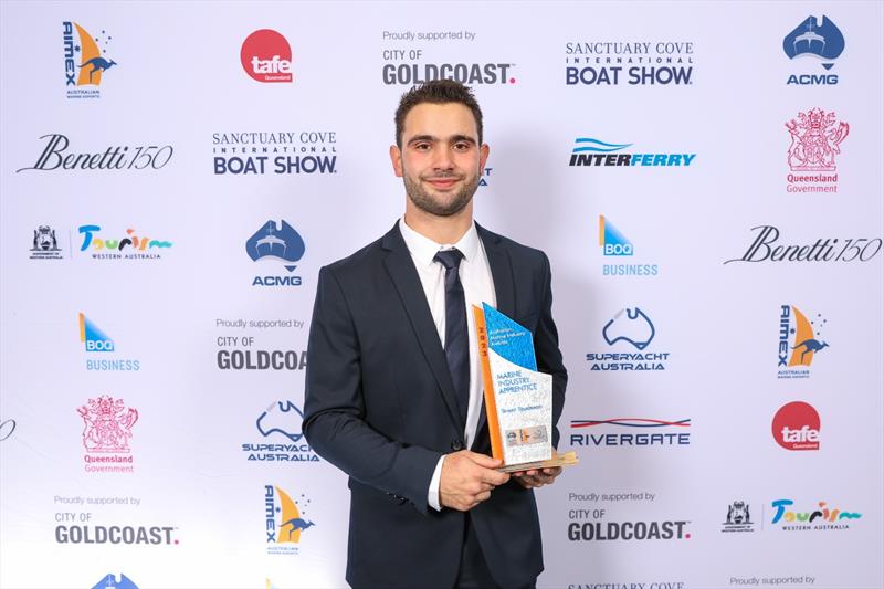 'The 2023 Apprentice of the Year' - Brent Studman, Echo Marine Group photo copyright Salty Dingo taken at  and featuring the Marine Industry class