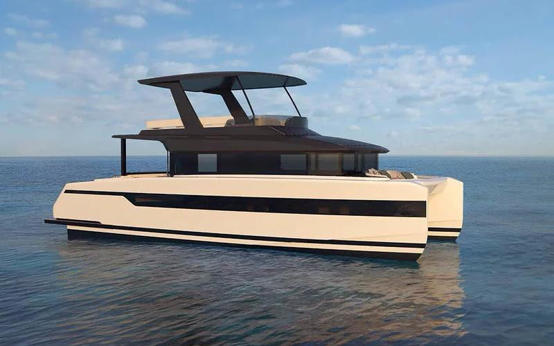 Whisper 50 photo copyright Whisper Yachts taken at  and featuring the Marine Industry class