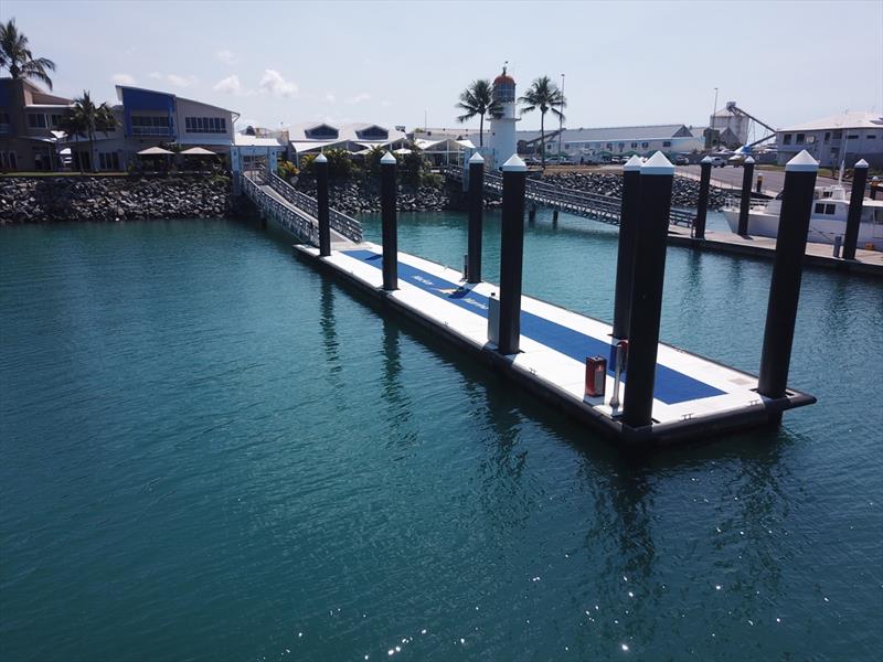 Mackay Marina unveils first superyacht berth upgrade with exciting new features photo copyright Mackay Marina taken at  and featuring the Marine Industry class