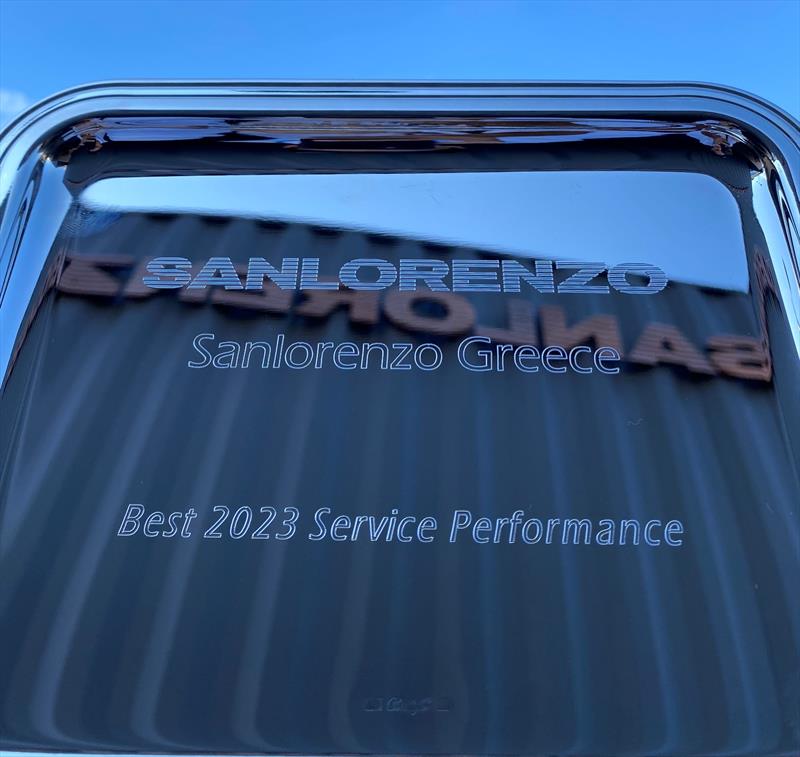 EKKA Yachts awarded “Best 2023 Service Performance” by Sanlorenzo photo copyright EKKA Yachts taken at  and featuring the Marine Industry class