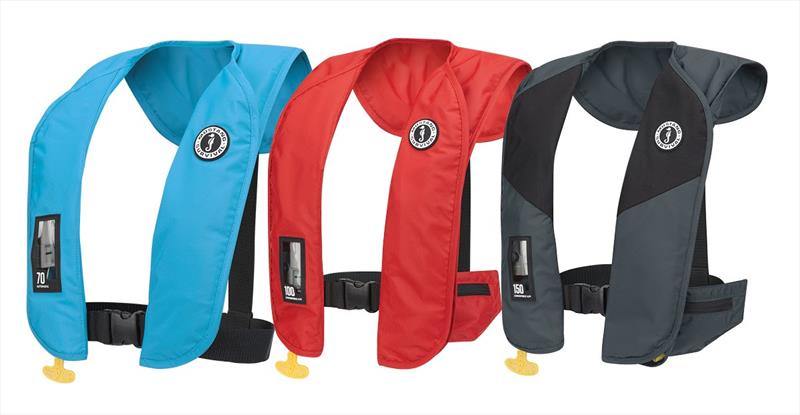 All new MIT PFD range photo copyright Mustang Survival taken at  and featuring the Marine Industry class