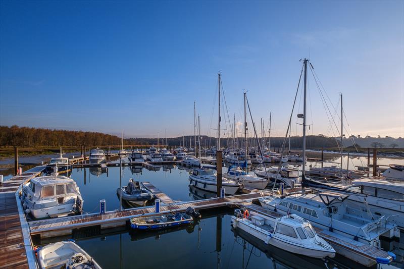 Buckler's Hard Yacht Harbour photo copyright Buckler's Hard taken at Buckler's Hard Yacht Harbour and featuring the Marine Industry class