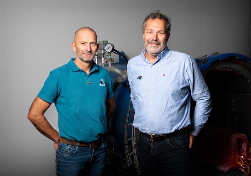 Laurent and Jean-Franc¸ois NEVO photo copyright Nadege Rousseau taken at  and featuring the Marine Industry class