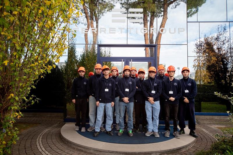 The second edition of the Ferretti Group Scuola dei Mestieri kicks off in Forlì photo copyright Ferretti Group taken at  and featuring the Marine Industry class