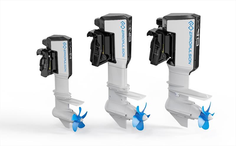 ePropulsion launches X Series electric outboard motor line-up - photo © ePropulsion