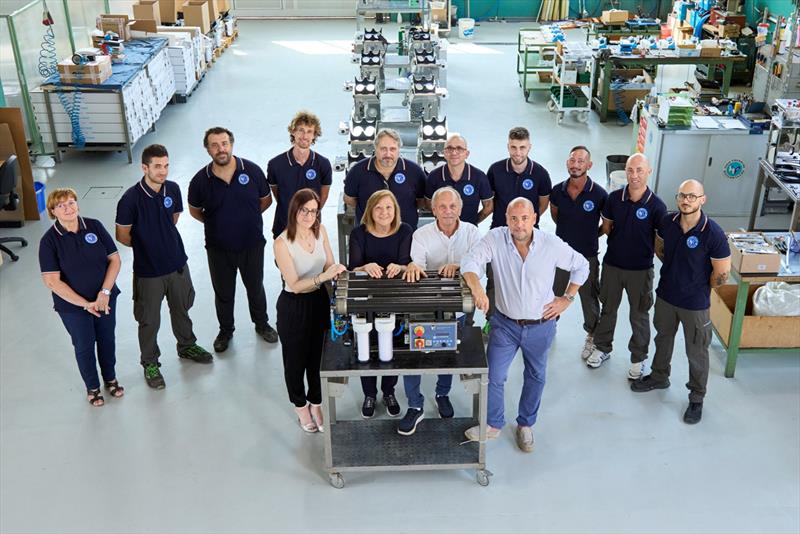 Gianni Zucco and Team - photo © HP Watermakers