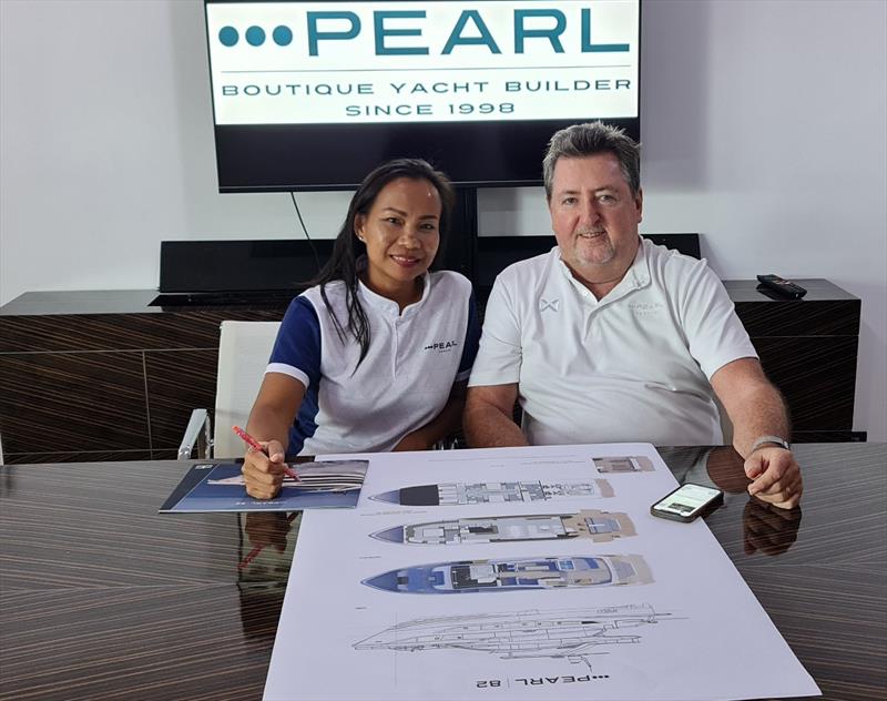 Pearl Yachts forges exclusive partnership with Max Marine Asia photo copyright Pearl Yachts taken at  and featuring the Marine Industry class