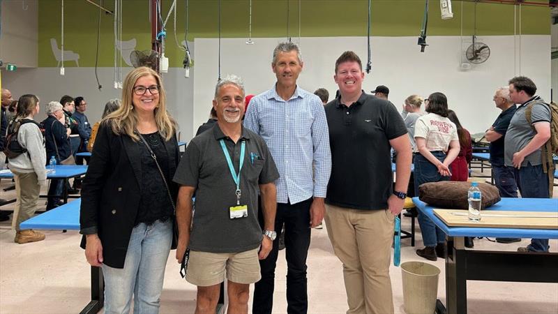 Potential trimmers kick off their 12-week TASWU taster program photo copyright Boating Industry Association of Victoria taken at  and featuring the Marine Industry class