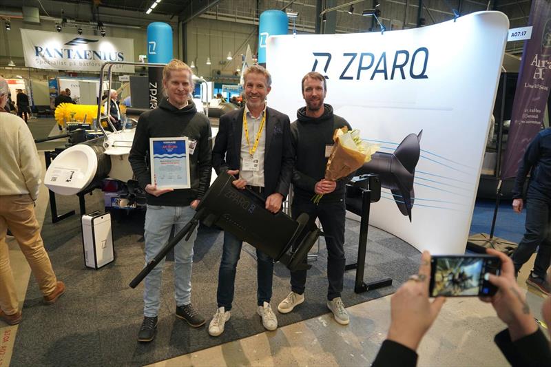 Zparq's Z10 outboard motor wins Sustainable Product of the Year Award - photo © Zparq