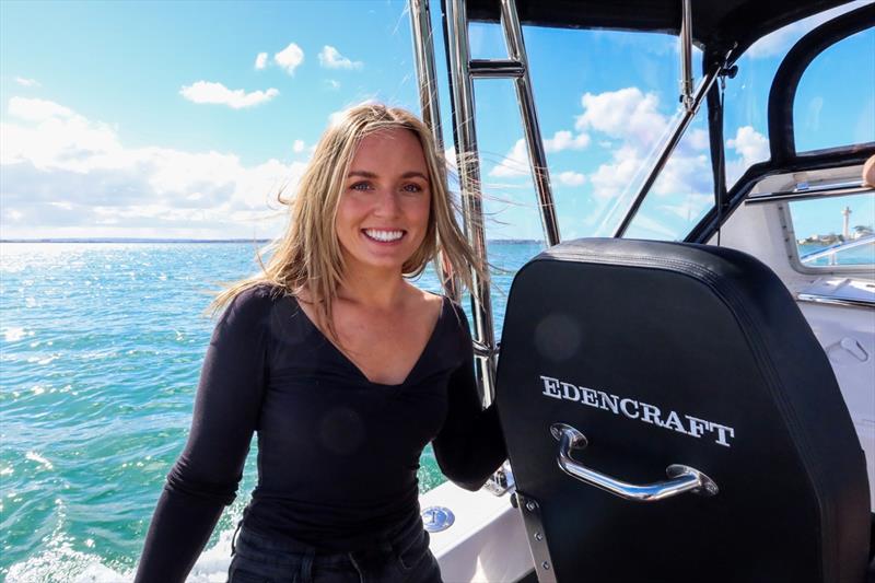 Josie Eastman, General Manager of Edencraft Keynote Speaker at the Young Professionals Lunch - photo © AIMEX