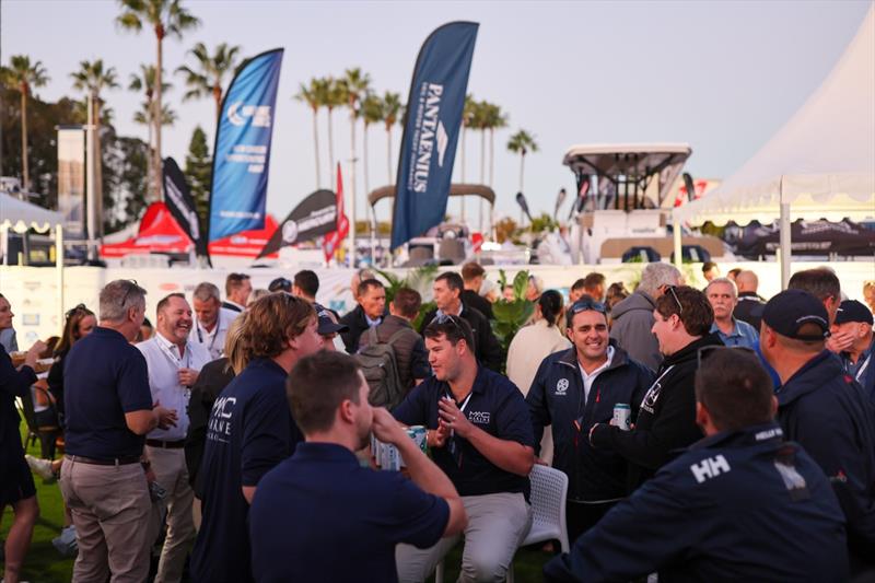 Networking evenings in the AIMEX Garden photo copyright AIMEX taken at  and featuring the Marine Industry class