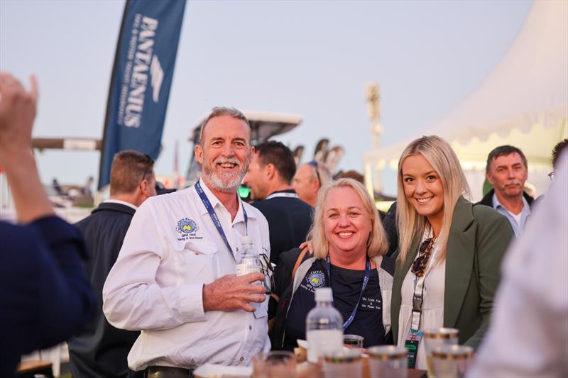 Complimentary evening beverages in the AIMEX Garden photo copyright AIMEX taken at  and featuring the Marine Industry class