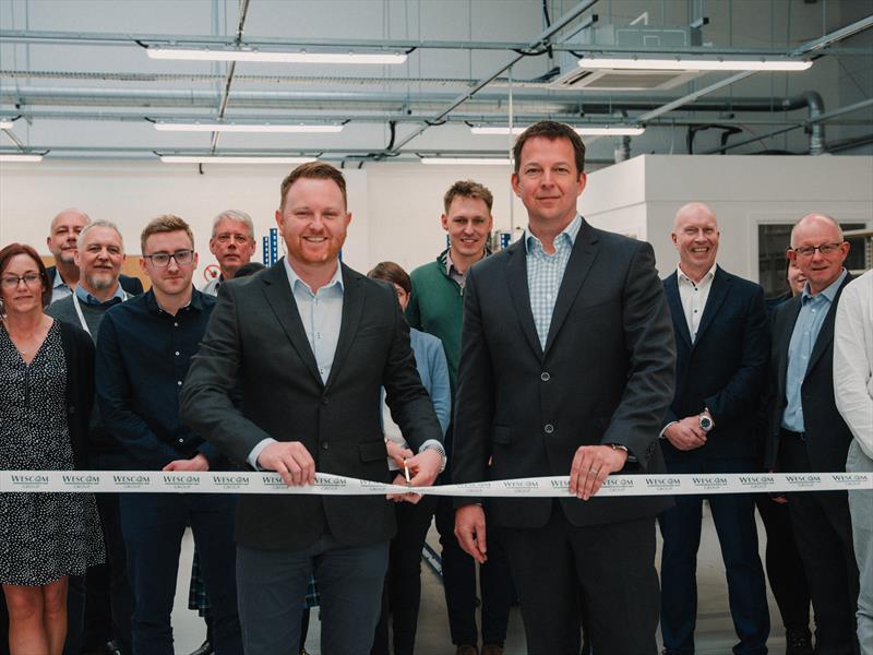 Wescom Group Opens New Electronics Factory (l-r) Ryan Petitt (left) and Ross Wilkinson (right) - photo © WesCom