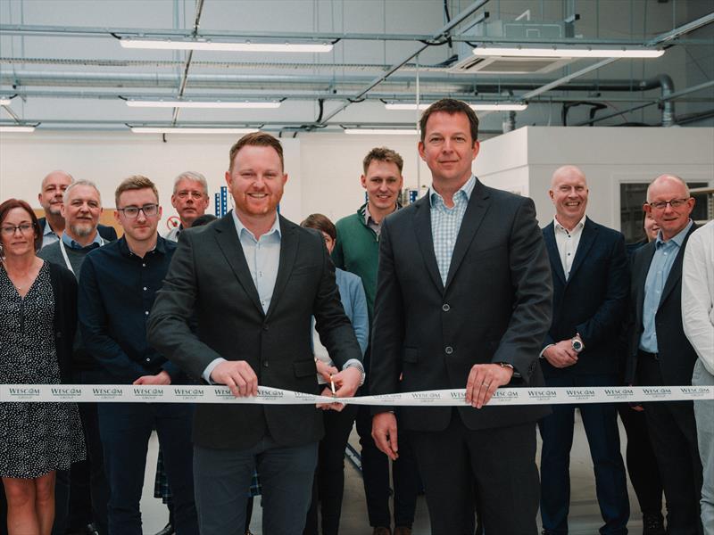 Wescom Group Opens New Electronics Factory (l-r) Ryan Petitt (left) and Ross Wilkinson (right) photo copyright WesCom taken at  and featuring the Marine Industry class