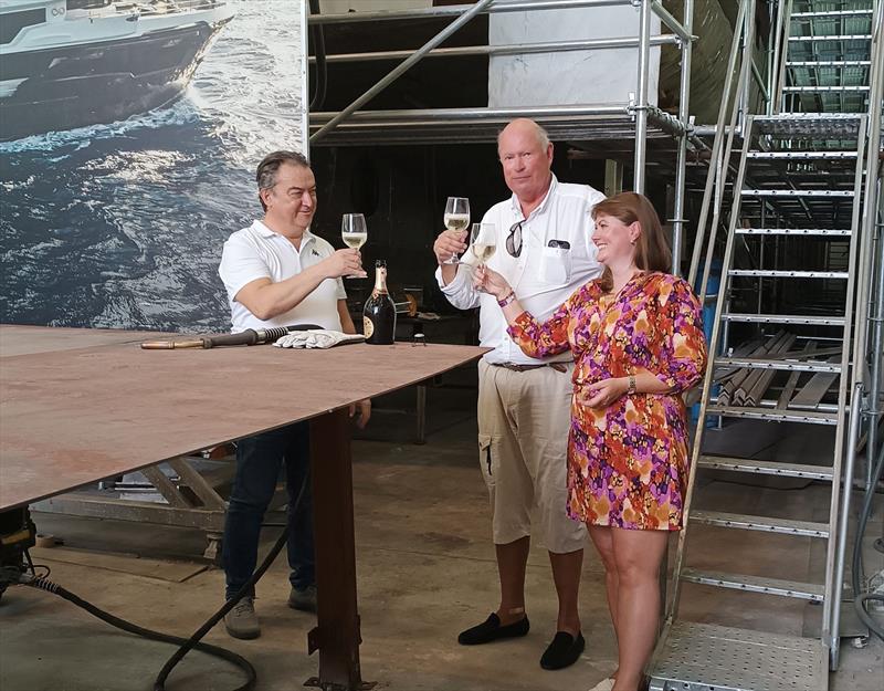 New Kando85 build starts at AvA Yachts - photo © AvA Yachts